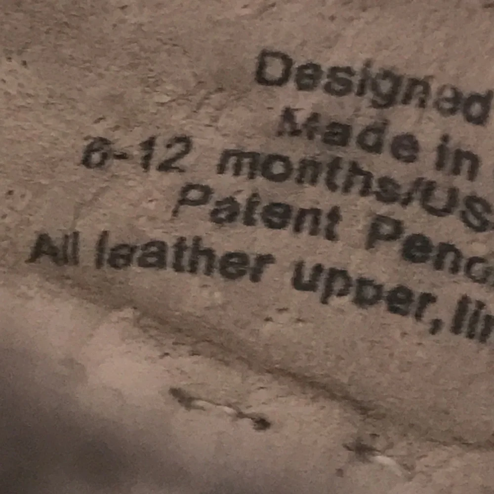 Pediped Brand Baby Shoes Moccasins Brown Leather Upper, Lining & Soles Sz 6-12 M